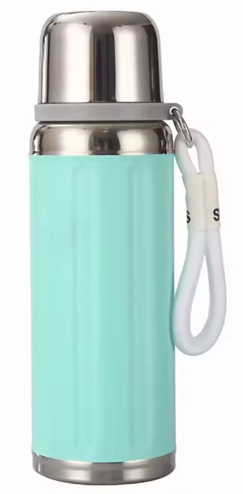 Water Bottle Stainless Steel (High Vaccum Bullet) - 600ml - Multicolour