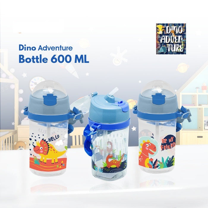 Magnum Dino Adventure School Water Bottle 500ml SAB 600