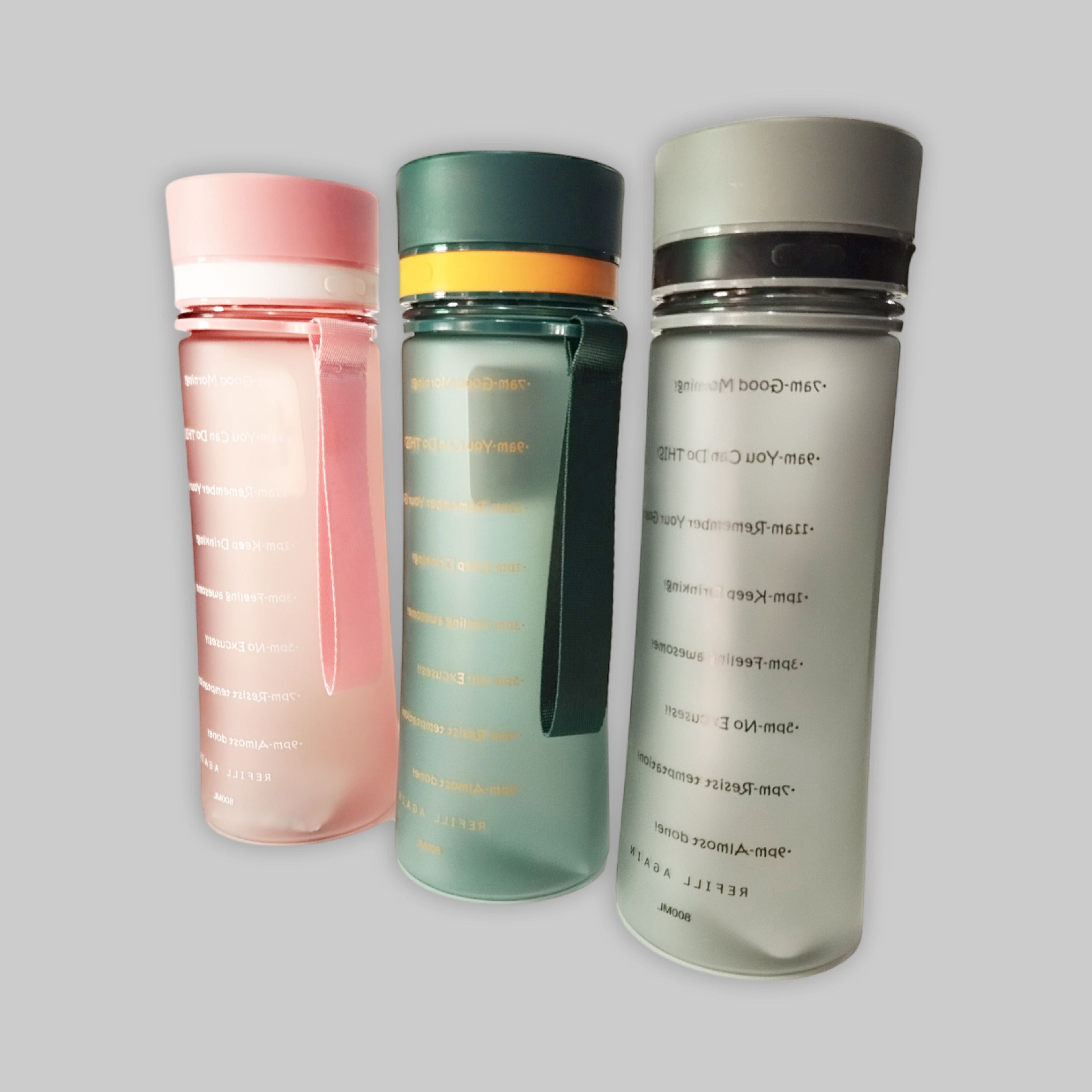 Portable Plastic Sports Water Bottle 800ml