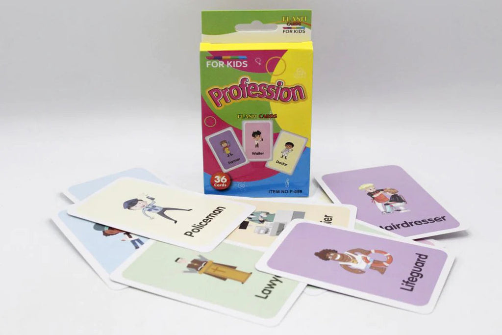 Profession Flash Cards for Kids