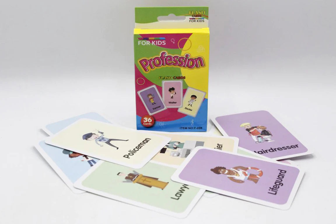 Profession Flash Cards for Kids