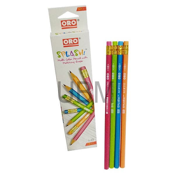 Oro Lead Pencil Splashi No.512 (12pcs)