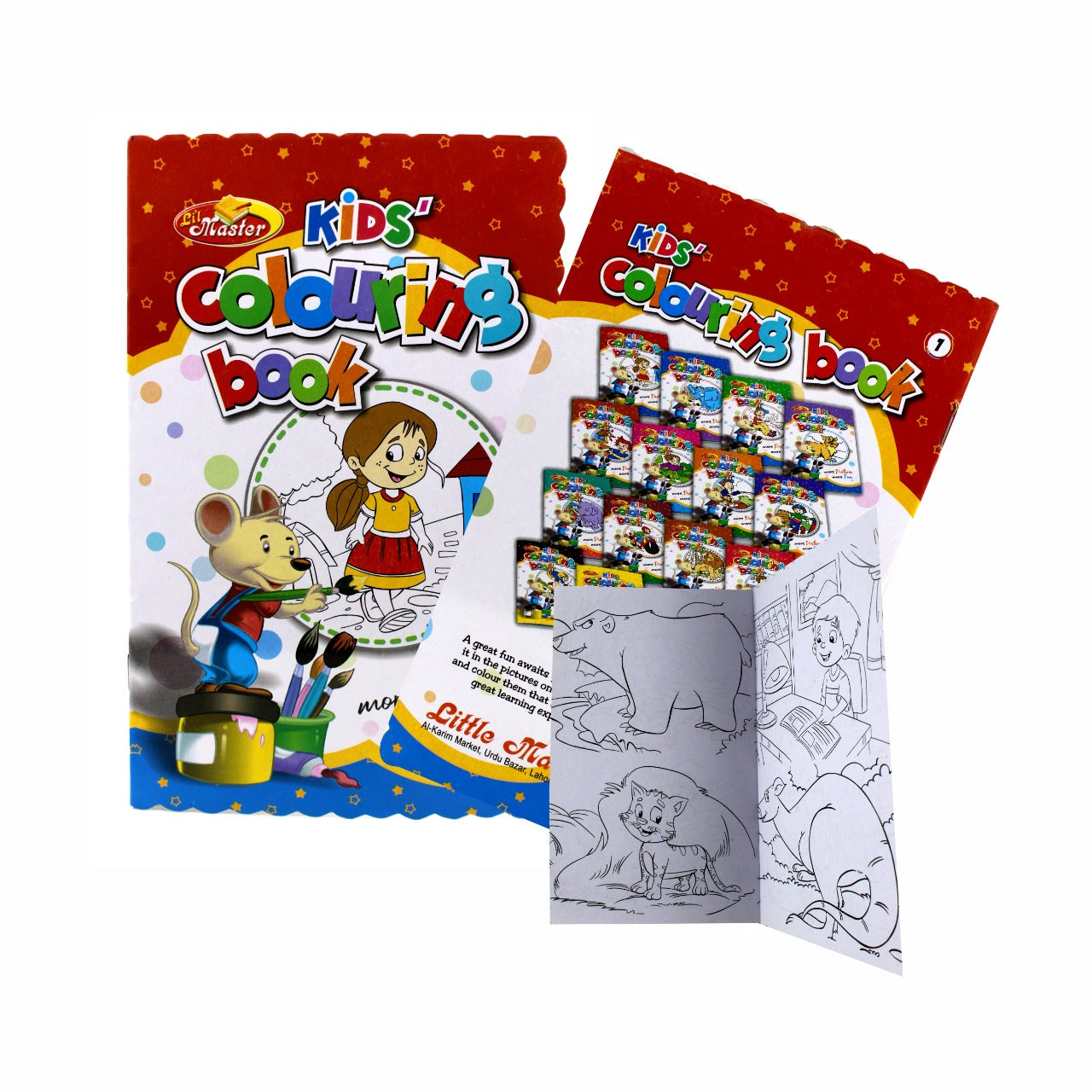 Little Master Kids Colouring Book (0052)