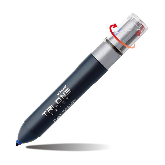 Mungyo Permanent Marke Refillable 3 in 1