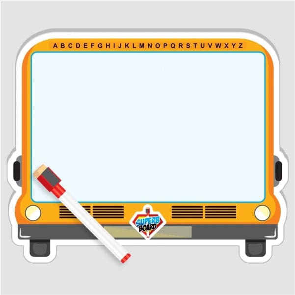 Double Sided White Board With Marker in Different Shapes