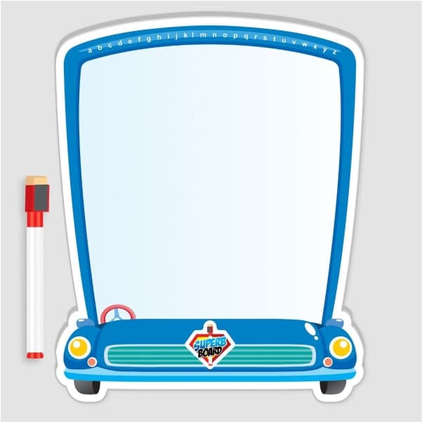 Double Sided White Board With Marker in Different Shapes