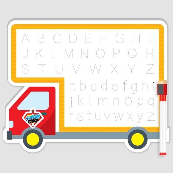 Double Sided White Board With Marker in Different Shapes