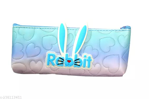 New Rabbit Theme Pencil Pouch For School Kids